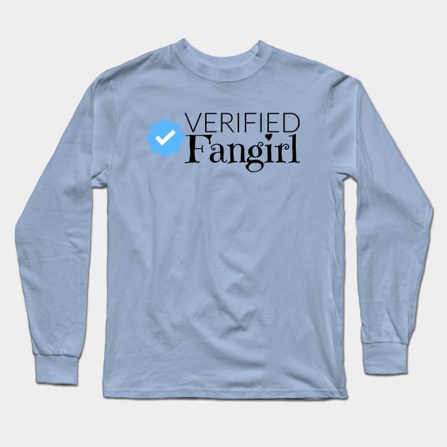 Verified Fangirl - Shipper Long Sleeve T-Shirt by FangirlFuel